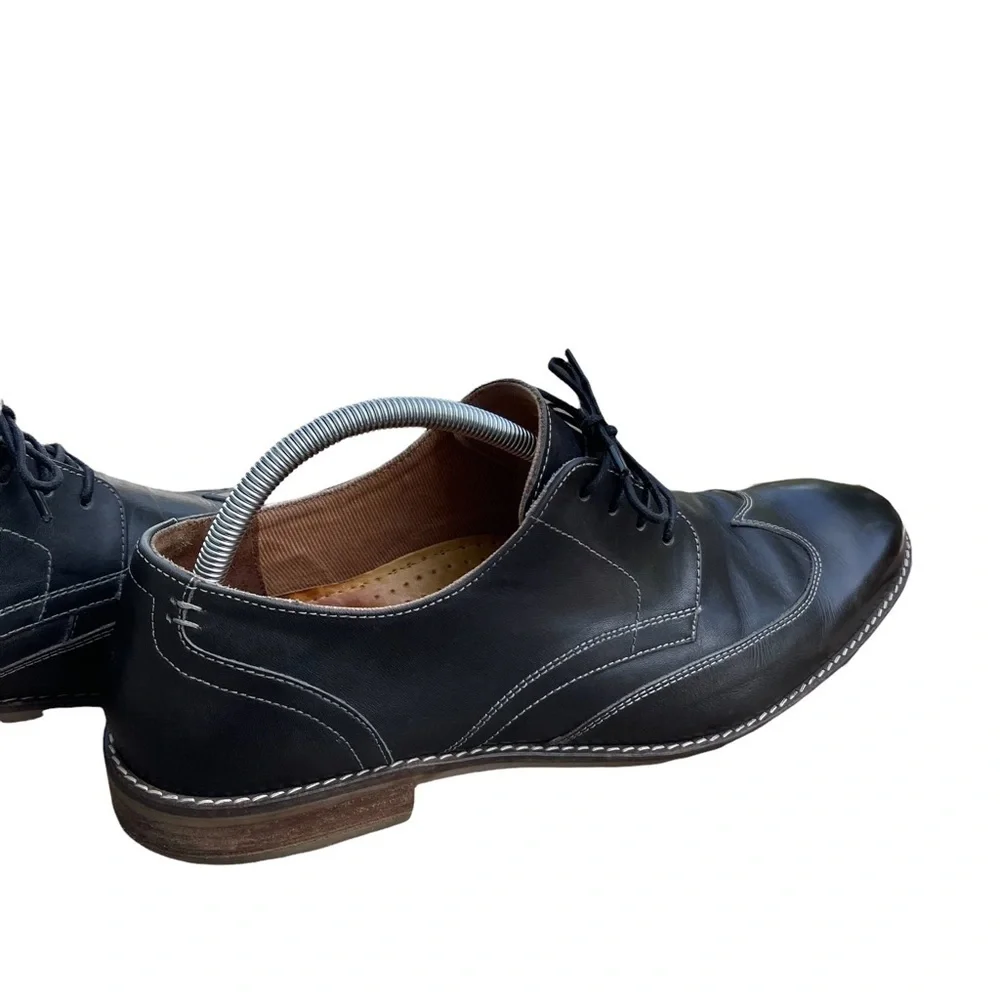 Nunn Bush‎ Black Leather Oxford Shoes Size: 13M